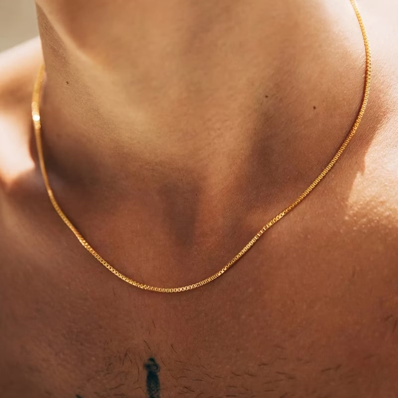 RoyalHub Classic Gold Box Chain