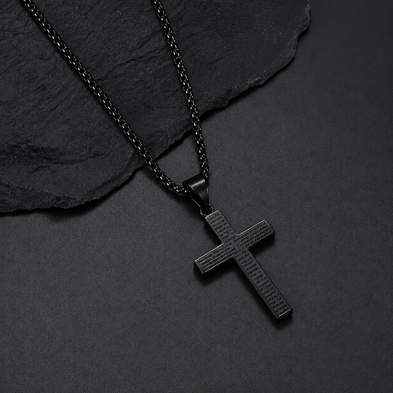 Silver Cross Chain