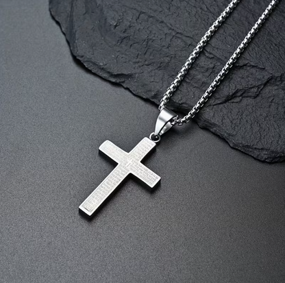 Silver Cross Chain